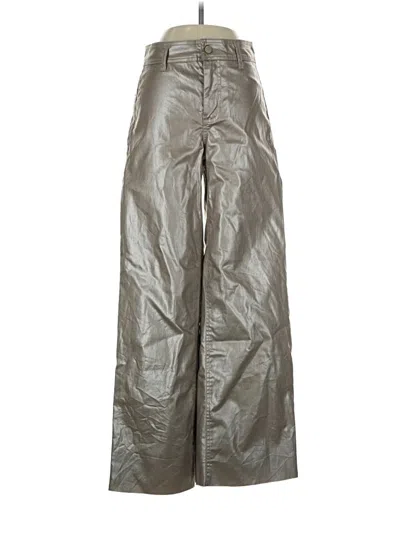 Pre-owned Oat Casual Pants In Silver