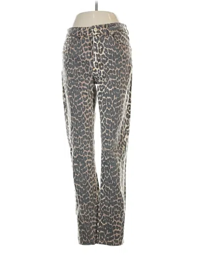 Pre-owned Oat Casual Pants In Silver