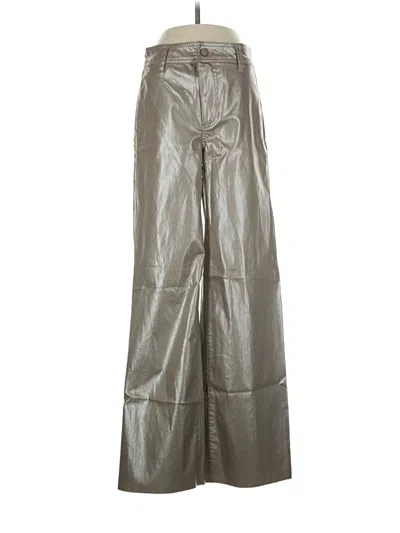 Pre-owned Oat Casual Pants In Silver