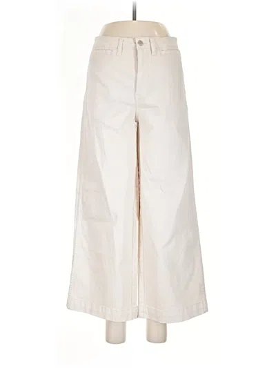 Pre-owned Oat Casual Pants In White