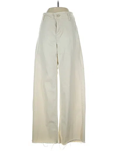 Pre-owned Oat Casual Pants In White