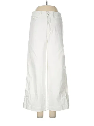 Pre-owned Oat Casual Pants In White
