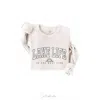 Oat Collective Lake Life Is The Best Life Graphic Sweatshirt In Heather Dust