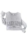 OAT COLLECTIVE UNISEX - LAKE LIFE IS THE BEST SWEATSHIRT IN ATHLETIC HEATHER