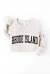 Oat Collective Unisex Rhode Island Sweatshirt In Heather Dust In Multi