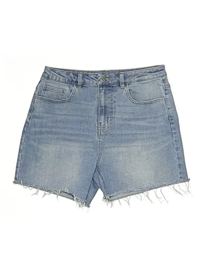 Pre-owned Oat Denim Shorts In Blue