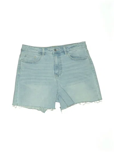 Pre-owned Oat Denim Shorts In Blue