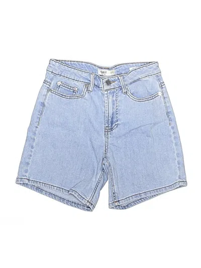 Pre-owned Oat Denim Shorts In Blue