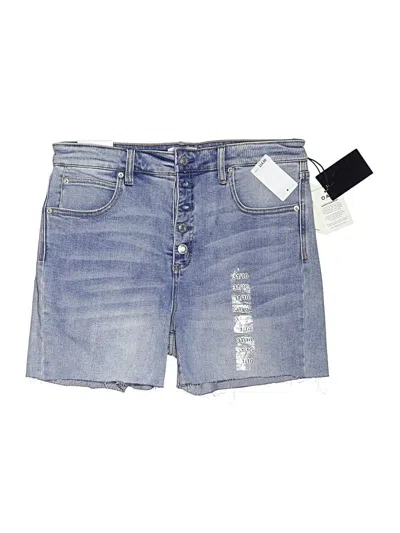 Pre-owned Oat Denim Shorts In Blue