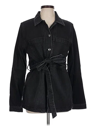 Pre-owned Oat Jacket In Black
