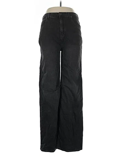 Pre-owned Oat Jeans In Black