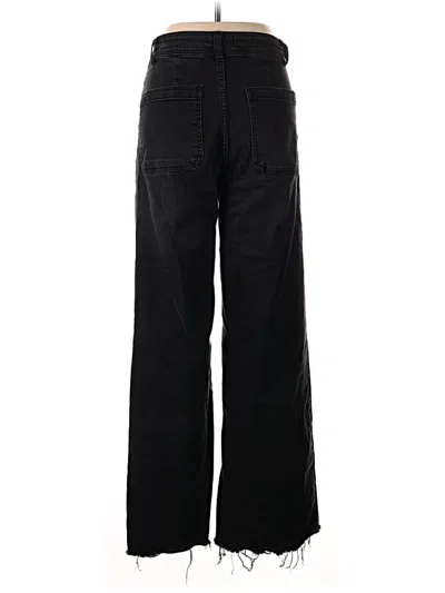 Pre-owned Oat Jeans In Black