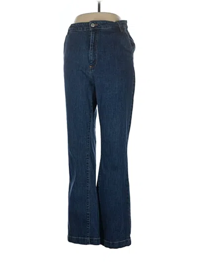 Pre-owned Oat Jeans In Blue