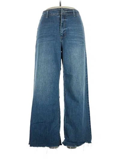 Pre-owned Oat Jeans In Blue