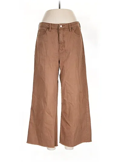 Pre-owned Oat Jeans In Brown