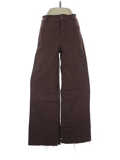 Pre-owned Oat Jeans In Brown