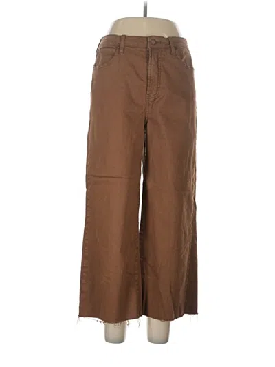Pre-owned Oat Jeans In Brown