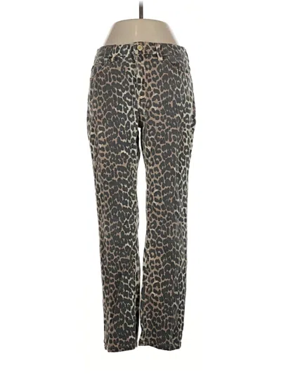 Pre-owned Oat Jeans In Gold