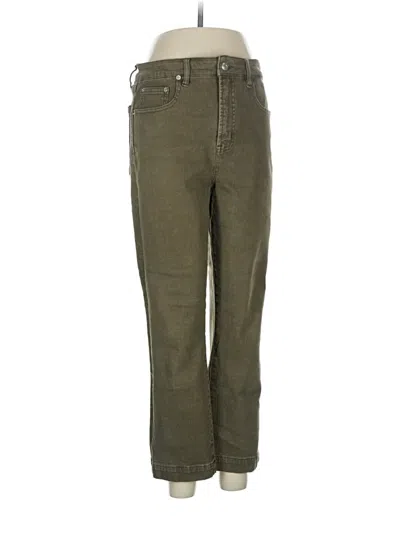 Pre-owned Oat Jeans In Green