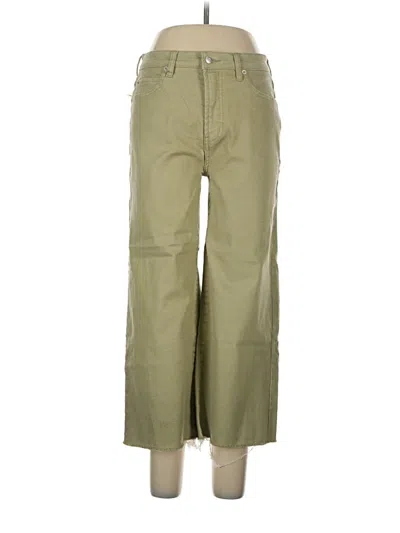 Pre-owned Oat Jeans In Green