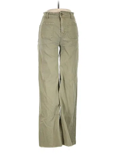Pre-owned Oat Jeans In Green