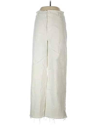 Pre-owned Oat Jeans In Ivory