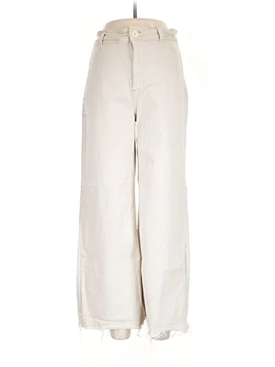 Pre-owned Oat Jeans In Ivory