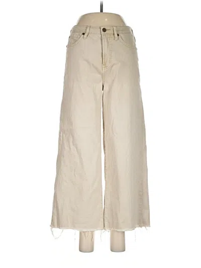 Pre-owned Oat Jeans In Ivory
