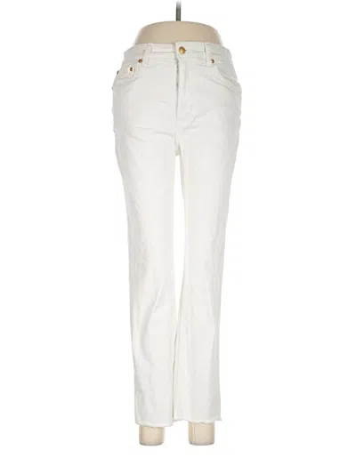 Pre-owned Oat Jeans In Ivory