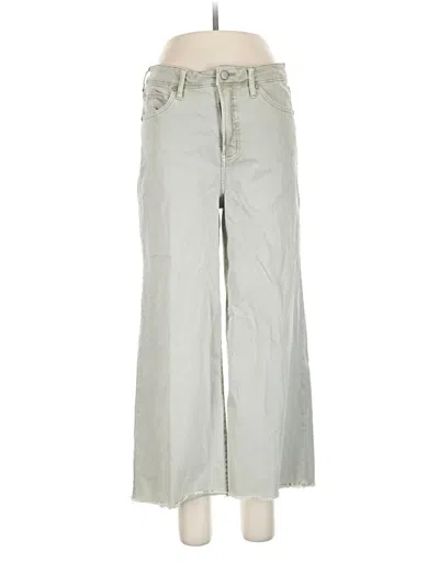 Pre-owned Oat Jeans In Silver