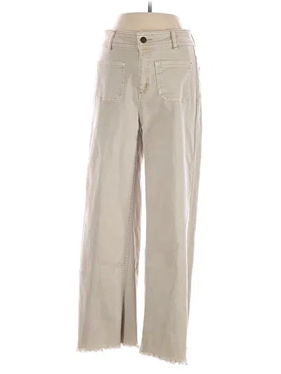 Pre-owned Oat Jeans In Tan