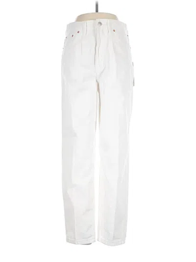 Pre-owned Oat Jeans In White
