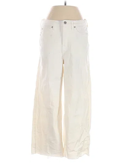 Pre-owned Oat Jeans In White