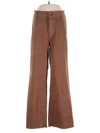 Pre-owned Oat Khaki Pant In Brown