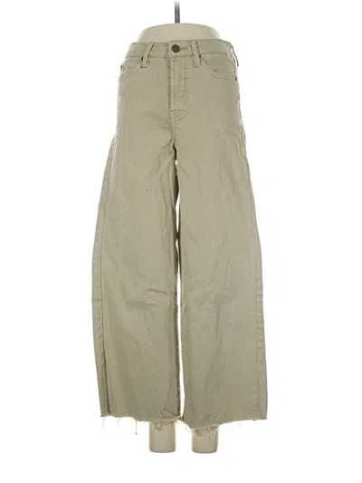 Pre-owned Oat Khaki Pant In Green