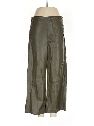 Pre-owned Oat Khaki Pant In Green