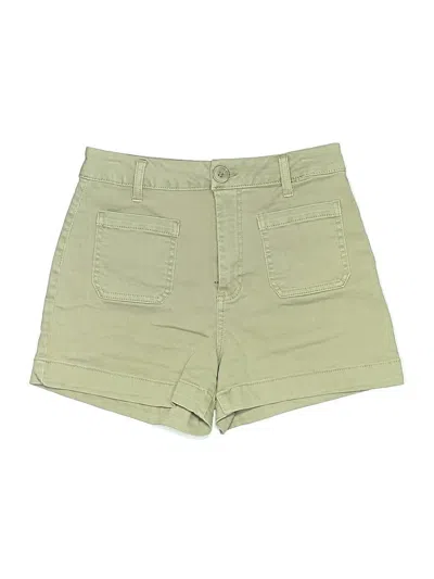 Pre-owned Oat Khaki Shorts In Green