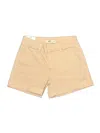 Oat Khaki Shorts In Tan