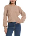 Oat New York Chenille Sweater In Brown