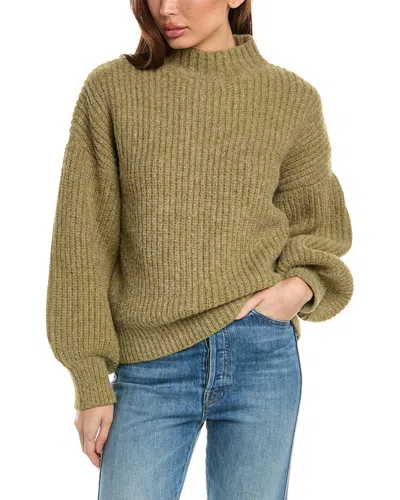 Oat New York Colorblock Sweater In Brown