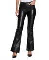 Oat New York Hign Rise Vegan Flare Pants In Black