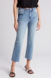 Oat New York Kick Flare Mid Rise Jeans In Vintage Aura Med