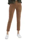Oat New York Mid-rise Carpenter Skinny Ankle Pant In Toffee In Multi