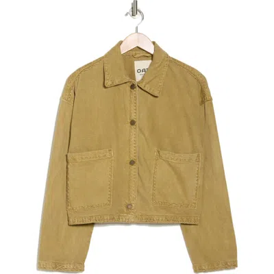 Oat New York Relaxed Fit Jacket In Oregano