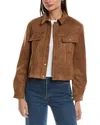 Oat New York Trucker Jacket In Brown