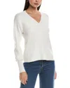 Oat New York V-neck Sweater In White