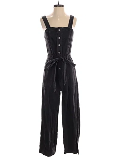 Pre-owned Oat Overalls In Black