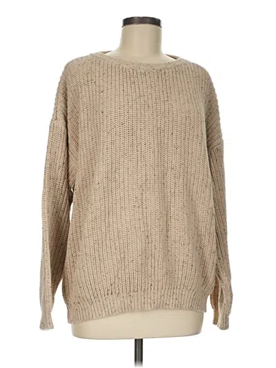 Pre-owned Oat Pullover Sweater In Tan