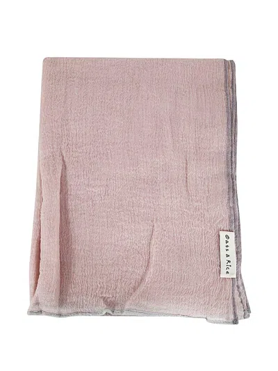 Oats & Rice Crepe Wool Shawl Accessories
