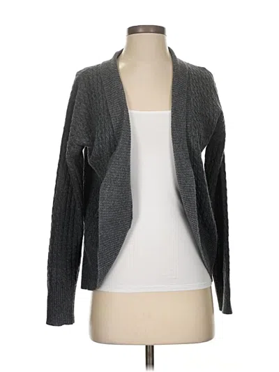 Pre-owned Oats Cashmere Cashmere Cardigan Sweater In Gray